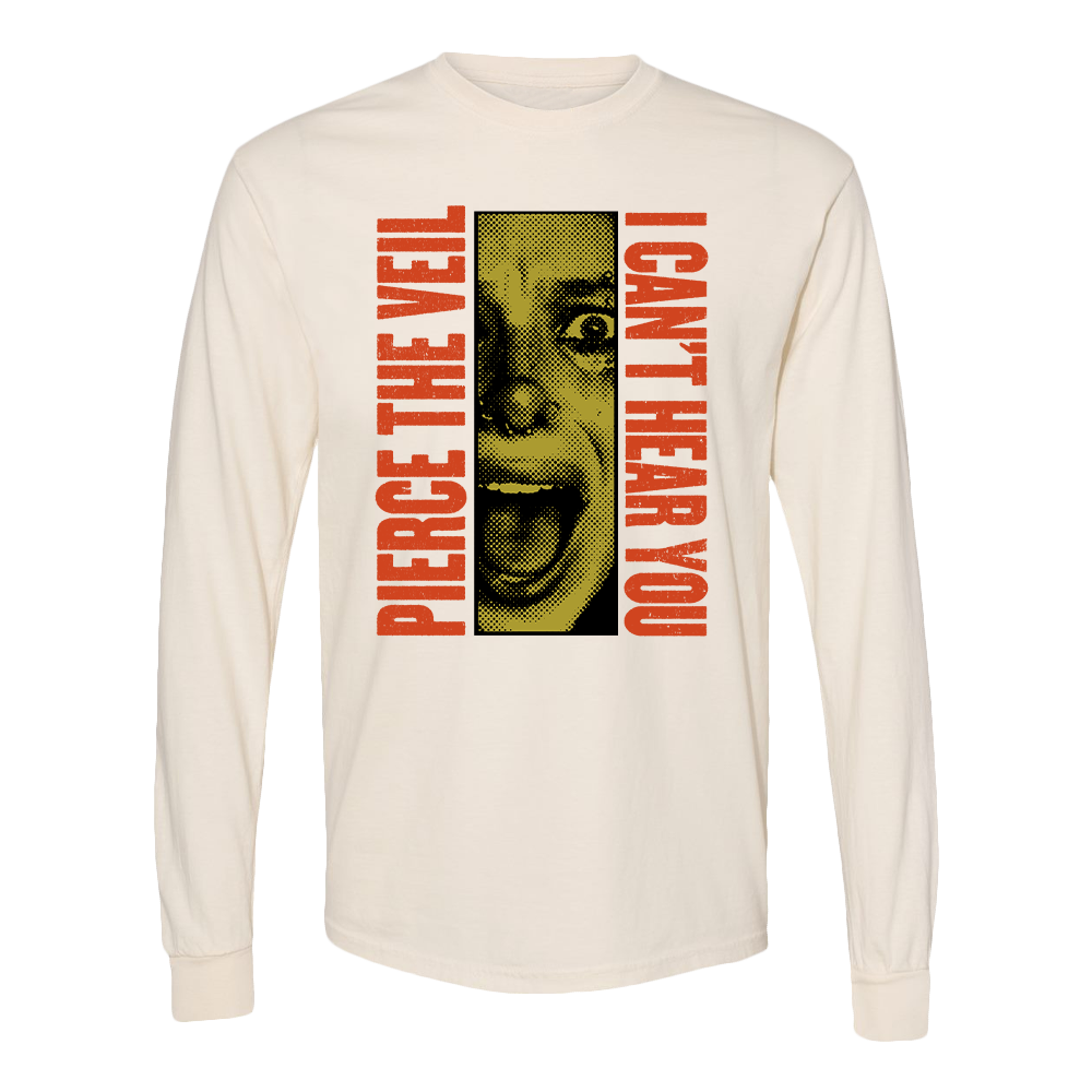 Ivory Screamblocks Longsleeve T-Shirt - Pierce The Veil: Shop