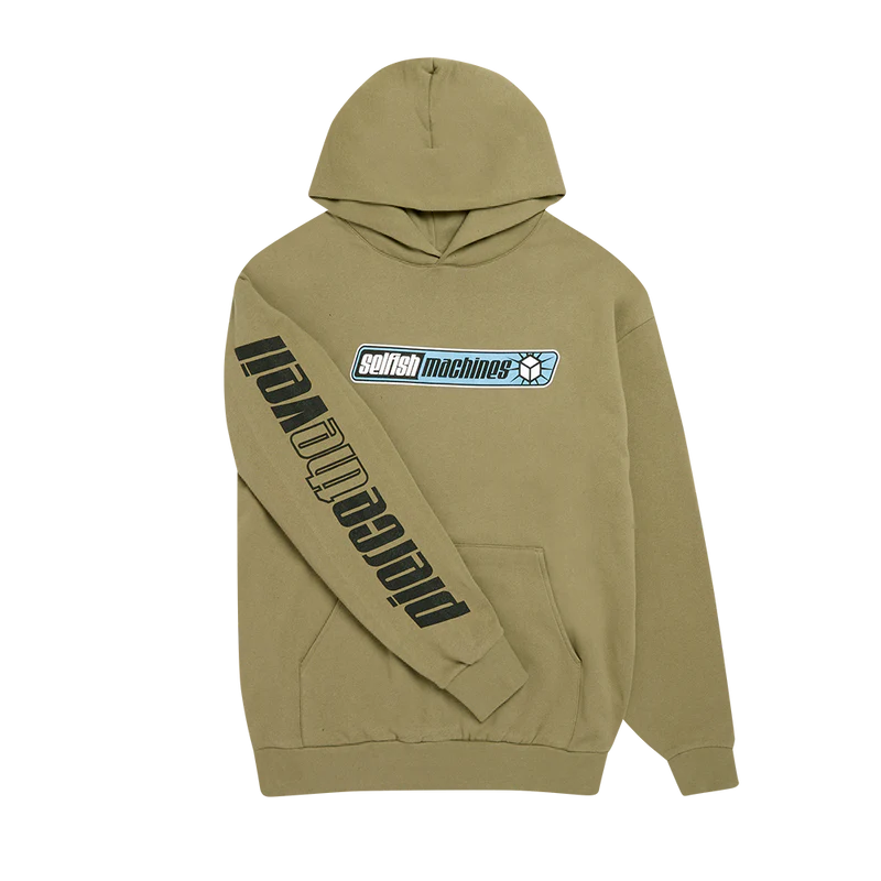 Pierce The Veil - Selfish Machines Olive Pill Hoodie
