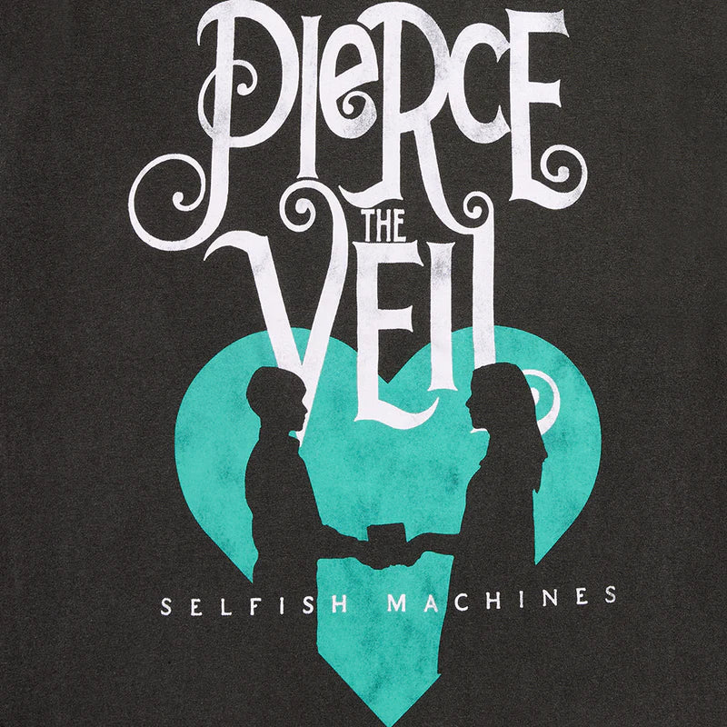 Pierce The Veil - Selfish Machines Logo Heart Stack Tee