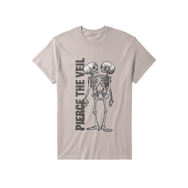 Pierce The Veil - Tan Conjured Skeleton T-Shirt